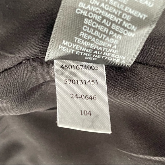 White House Black Market Soft Drape Black Washable Jacket - Picture 14 of 16